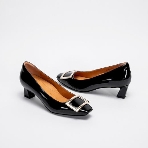 CHCH平衡鞋牛漆皮女式优雅高跟鞋CN2B5151 商品图5