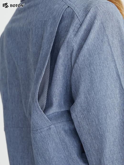 【买2件送1件！尾货清仓不退换】波顿纯色衬衫女长袖春季休闲洋气高级感设计小众衬衣LS938122 商品图3