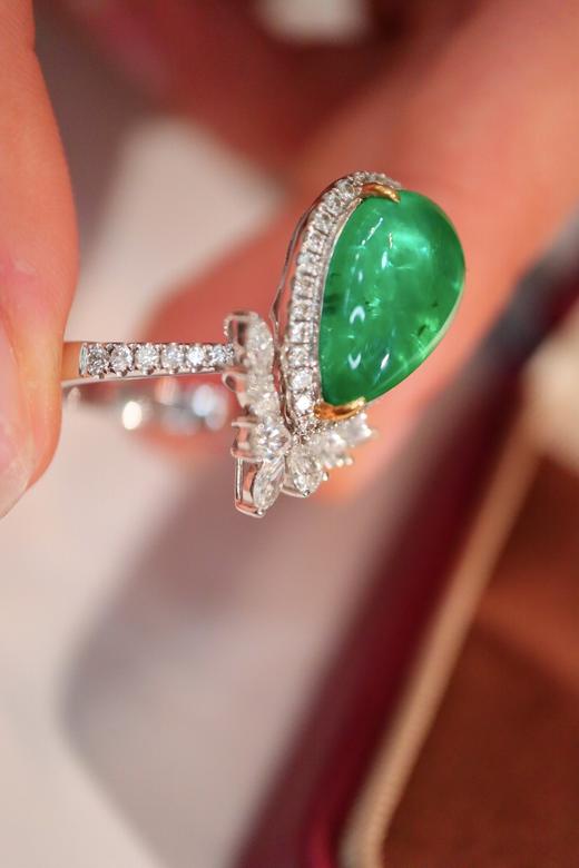5.75ct 祖母绿戒指 商品图2