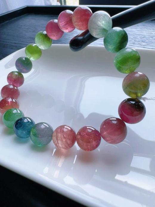 28.76g 9.5mm 碧玺手链 商品图2