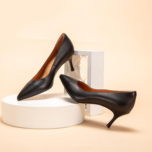 CHCH祈祈女士单鞋优雅百搭通勤CM1B5511 商品图4