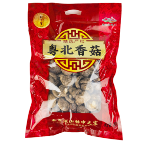 林中宝 清新桃源原木粤北香菇 味道香甜 袋装400g 全国非偏远地区包邮