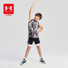 【品牌直发-爆款】正品Under Armour安德玛 季末清仓 超低折扣 儿童速干短袖背心篮球套装 242113340 商品缩略图6