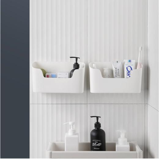 【白色】娜家壁挂多功能收纳盒 商品图1