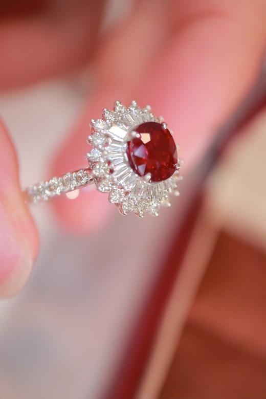 1.13ct 红宝石戒指 商品图1