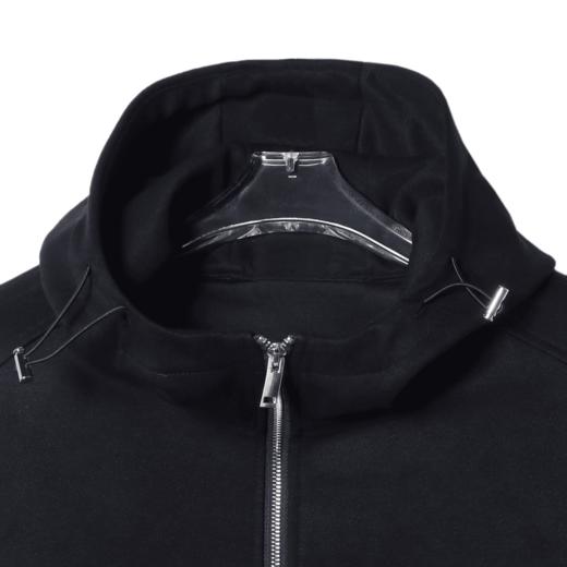 T1161潮牌嘻哈高街美式宽松宽肩坎肩无袖T恤连帽背心卫衣男运动夏 商品图2