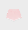 Sporty & Rich - Hotel du Cap Cursive Terry Short - Eden Pink - 女装 - 短裤 - 伊甸园粉 商品缩略图0