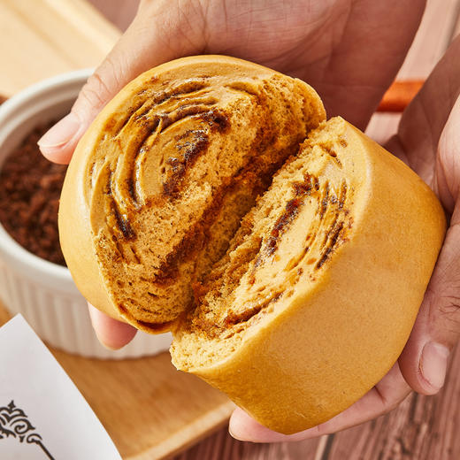 【武汉】新五心手撕红糖馒头480g*4（冻品，仅发湖北） 商品图2