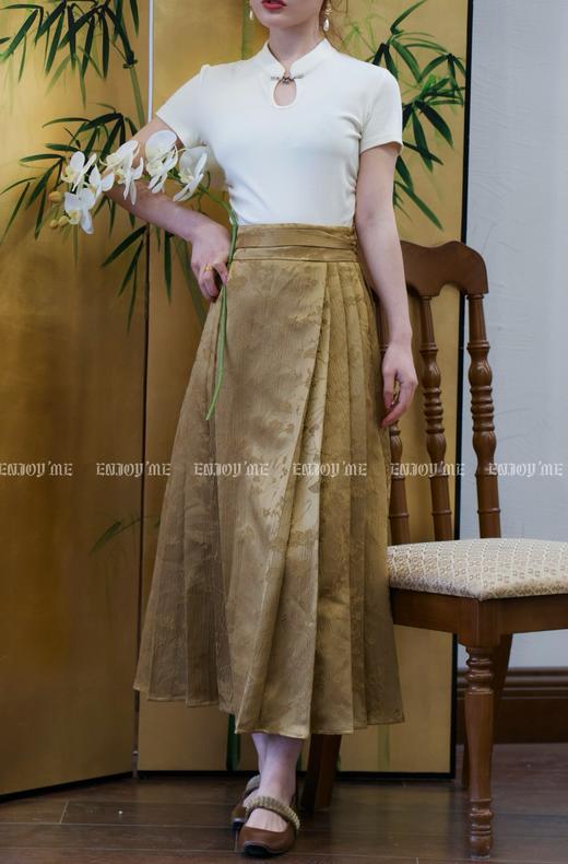 【门店同款】ENJOY春季云敛-续诗中式上衣 155992999 商品图3