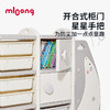 【冬日暖拥】曼龙mloong儿童玩具北极熊收纳架大容量整理柜收纳神器 商品缩略图1