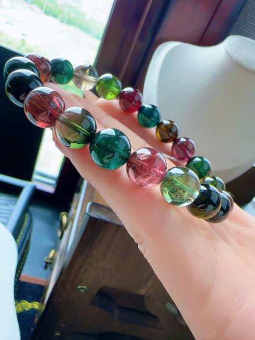 31.9g 10mm 碧玺手链 商品图0