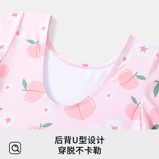 【有安全内衬】【110-150】【LAVI】夏季女童泳衣裙高弹连体泳衣 商品图11