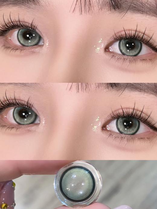 kaylens 美瞳月抛 莱茵梦绿 直径14.5mm着色13.9mm 商品图5