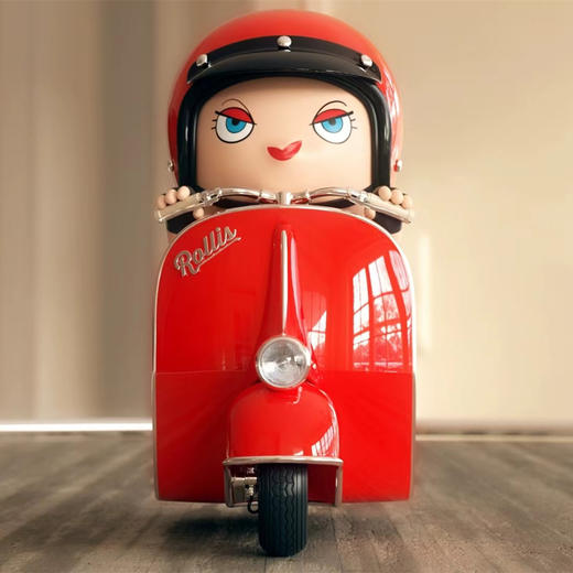 Rollis 公仔车vivien vespa98 宝石红 商品图3