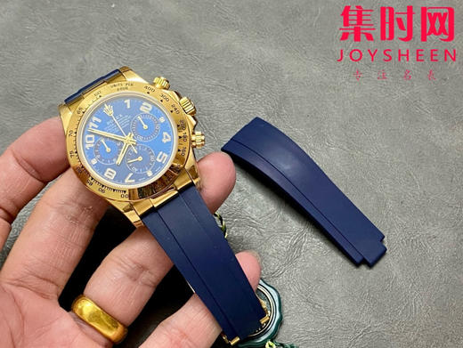 ROLEX劳力士 宇宙计型迪通拿系列 全金蓝魔 男士腕表 商品图8