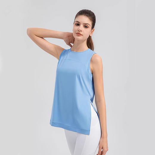 跃牌【欲动春风】系列 细纱夏季宽松瑜伽罩衫女32143 商品图0