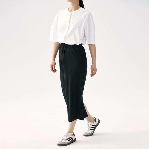 零意义 meanil 花苞袖衬衫套装 商品图4