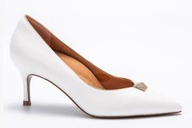 CHCH平衡鞋细跟浅口牛皮女士单鞋设计感时尚CM1B5551