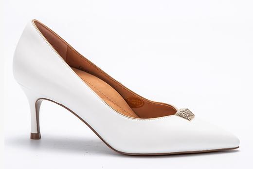 CHCH平衡鞋细跟浅口牛皮女士单鞋设计感时尚CM1B5551 商品图0