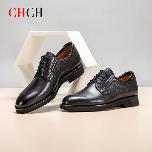CHCH平衡鞋正装系带牛皮男鞋时尚百搭运动休闲鞋CM2A6011 商品图1