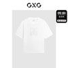 GXG白色圆领短袖T恤G24X442054 商品缩略图1