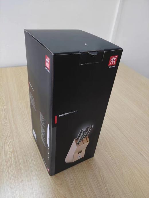 双*人Gourmet系列刀具六件套装中式菜刀斩骨刀厨师刀水果刀刀架送剪刀保税仓现货 商品图4