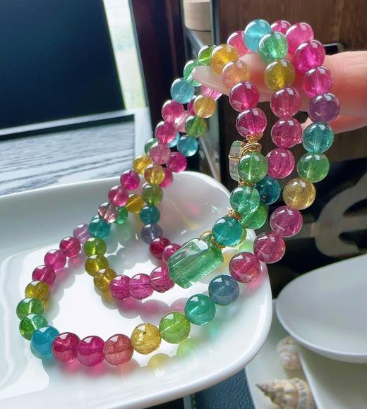 41.5g 6.4mm 碧玺手链 商品图7