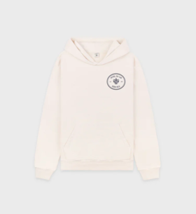 Sporty & Rich - Eden Crest Kennedy Hoodie - Cream - 女装 - 卫衣 - 奶油色