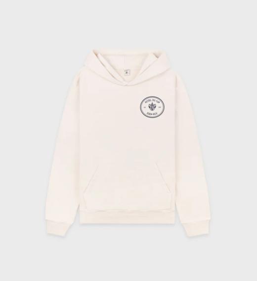 Sporty & Rich - Eden Crest Kennedy Hoodie - Cream - 女装 - 卫衣 - 奶油色 商品图0