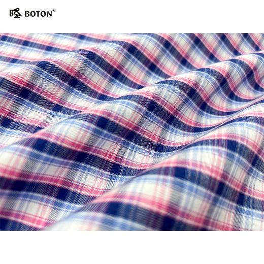 【第2件半价！尾货清仓不退换】波顿女士短袖格仔衬衫LS382 商品图4