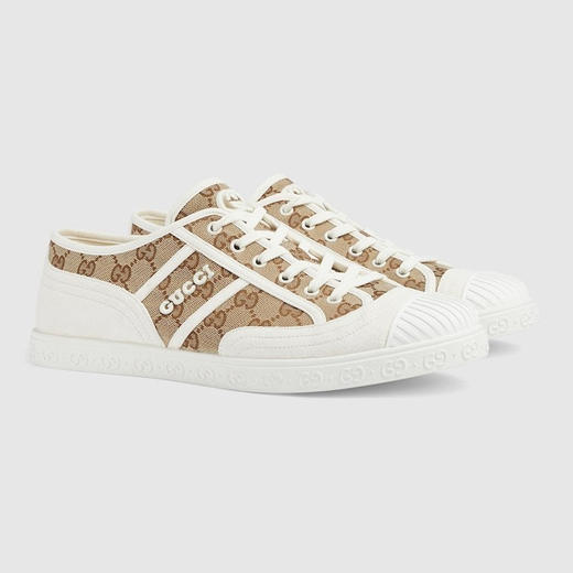 GUCCI 古驰 男士GG帆布休闲运动鞋 混色 759055 FAC19 9756 商品图0