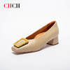 CHCH平衡鞋气质通勤方扣装饰法式复古方跟女式单鞋CN2B5171 商品缩略图3