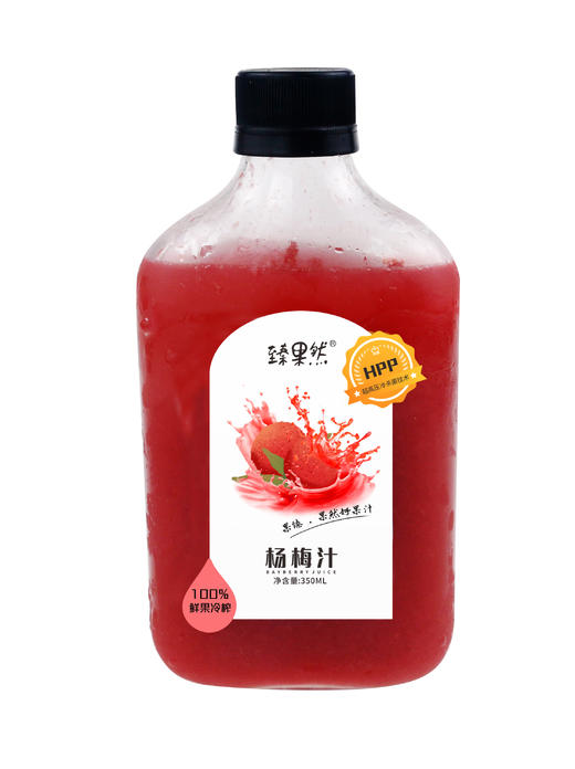 臻果然 杨梅汁6瓶装 商品图1