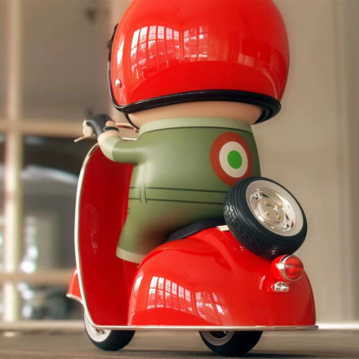 Rollis 公仔车vivien vespa98 宝石红 商品图2