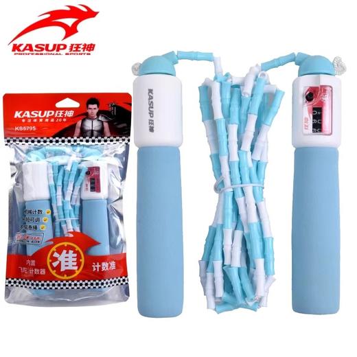 狂神竹节跳绳KS5795  袋装（红/蓝色） 商品图0