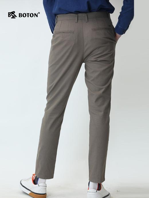 波顿春夏季薄款休闲长裤男士潮流直筒修身百搭高端裤子ME720120 商品图1