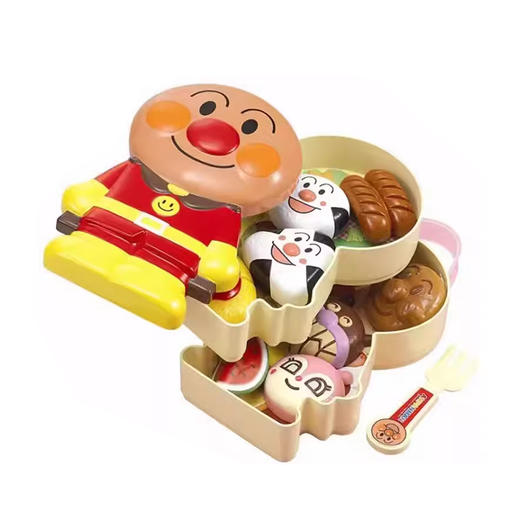 万代 Bandai 面包超人过家家系列小厨师野餐篮小小购物车套装 商品图1