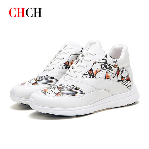 CHCHP祈祈涂鸦时尚个性女士单鞋CM2B5171 商品图1