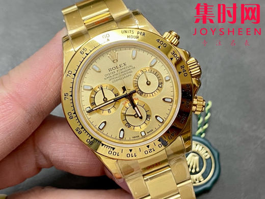 ROLEX劳力士 宇宙计型迪通拿系列 全黄金金盘 黄金甲 男士腕表 商品图1