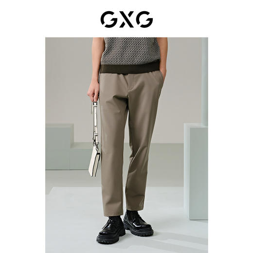 GXG黑色小脚九分裤G24X022027 商品图0