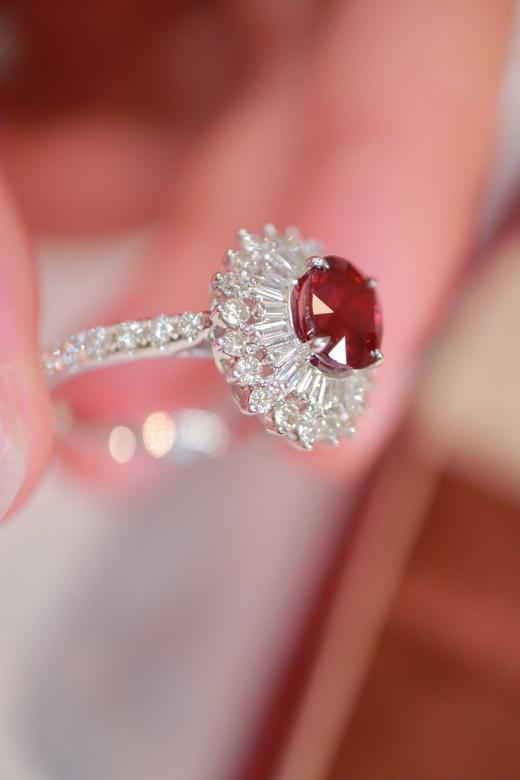 1.13ct 红宝石戒指 商品图4