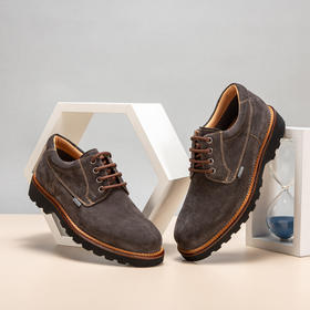 CHCH平衡鞋秋冬款复古工装鞋厚底英伦风简约皮鞋男鞋CM2A6032