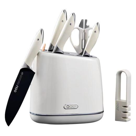 OOU!厨房全套刀具套装德国材质家用切菜刀剪刀水果刀鲸7件套 商品图0