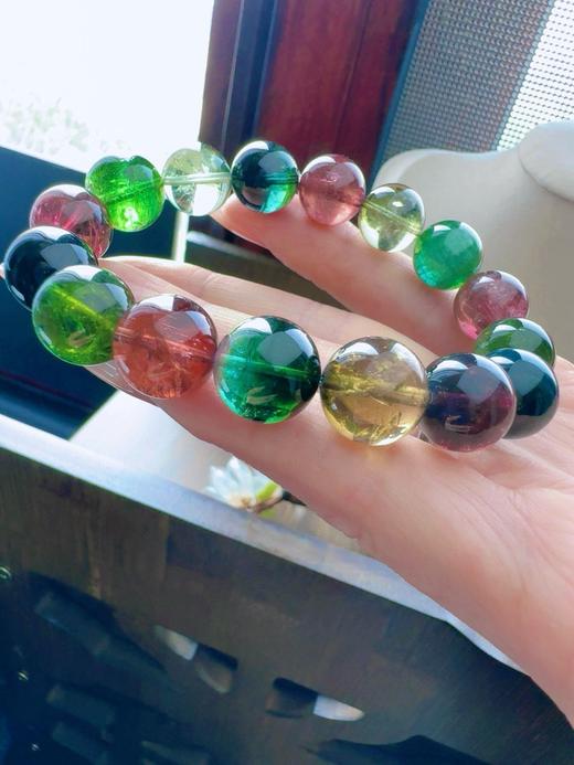 48.84g 12.2mm 碧玺手链 商品图1