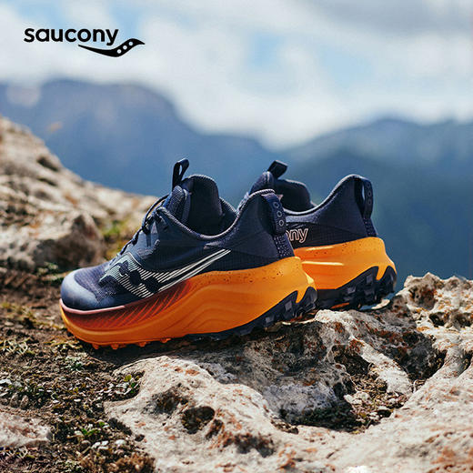 Saucony索康尼 XODUS ULTRA 3 男女款 专业越野跑山缓震回弹跑步鞋 商品图0