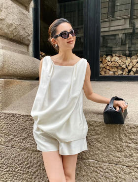 【E】老钱风无袖套装-B06AY-880