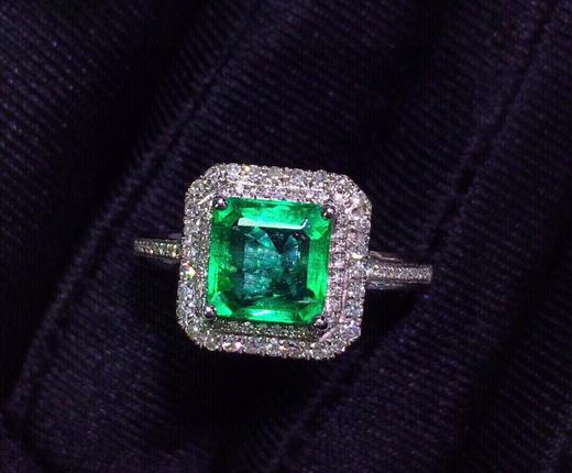 1.6ct 祖母绿戒指 商品图0