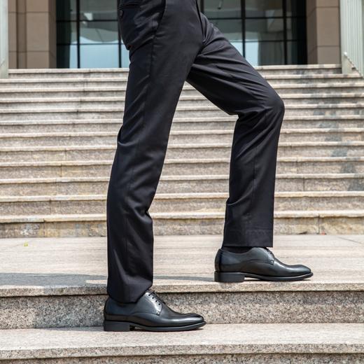 男士商务皮鞋英伦手工擦色德比职业通勤平衡鞋CM1A1081 商品图3