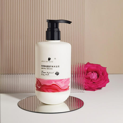 玫瑰纯露净舒沐浴液 500ml/瓶 商品图1