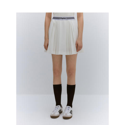 TeenieWeenie小熊字母半身裙女夏季女短裙TTWH246420N 商品图0